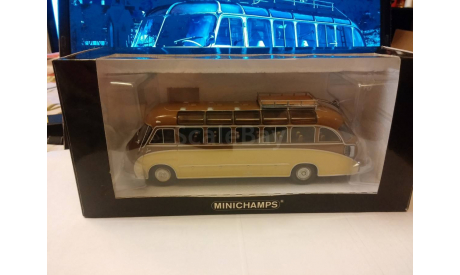 Setra S8 (1951) brown/beige, Minichamps, 1:43, масштабная модель, scale43