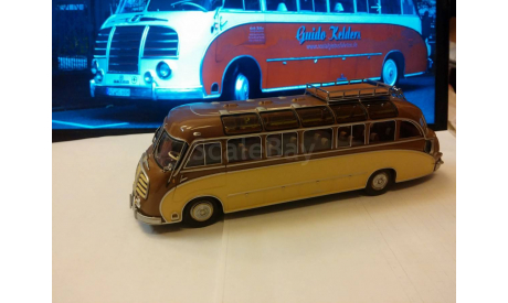 Setra S8 (1951) brown/beige, Minichamps, 1:43, масштабная модель, scale43