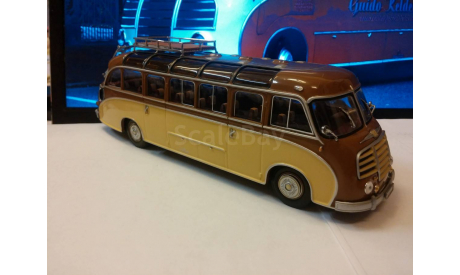 Setra S8 (1951) brown/beige, Minichamps, 1:43, масштабная модель, scale43