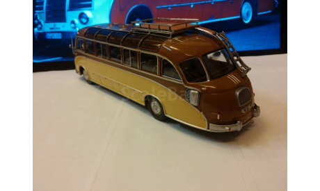 Setra S8 (1951) brown/beige, Minichamps, 1:43, масштабная модель, scale43