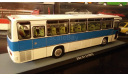 Ikarus 256.51 (Икарус 256.51) бело-синий, масштабная модель, Classicbus, scale43