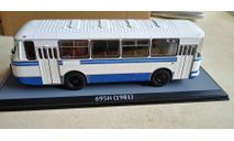 ЛАЗ-695Н, бело-синий, гос. № 83-04 КЕА, масштабная модель, Classicbus, scale43