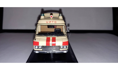ЗиЛ-118КА (шасси №2) ’ЦИТО’, г. Москва, 1979 г., масштабная модель, DiP Models, scale43