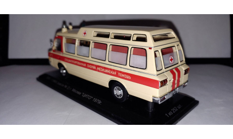 ЗиЛ-118КА (шасси №2) ’ЦИТО’, г. Москва, 1979 г., масштабная модель, DiP Models, scale43