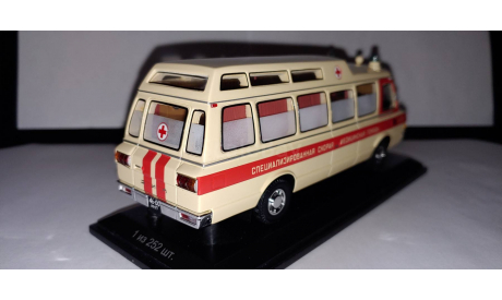 ЗиЛ-118КА (шасси №2) ’ЦИТО’, г. Москва, 1979 г., масштабная модель, DiP Models, scale43