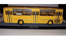 Ikarus 260.01 янтарный, с номерами и маршрутом №13, масштабная модель, DEMPRICE, scale43