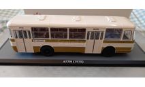 ЛиАЗ-677М лаймово-белый, масштабная модель, Demprice/ClassicBus, scale43