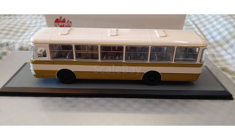 ЛиАЗ-677М лаймово-белый, масштабная модель, Demprice/ClassicBus, scale43