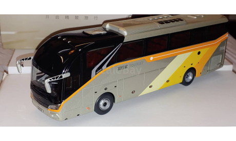 Suzhou Jinlong Higer KLQ-6127 DOMINATOR, масштабная модель, 1:43, 1/43