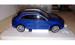 Porsche Macan Turbo 2014 синий металлик