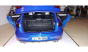 Porsche Macan Turbo 2014 синий металлик, масштабная модель, Minichamps, scale18