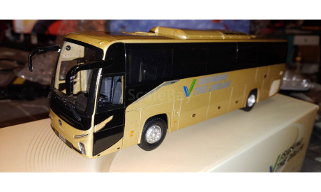 Модель автобуса Jinlong Higer Bus V12, масштабная модель, scale43