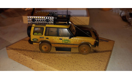 Land Rover Discovery series I ’CAMEL TROPHY’ 1996 г, масштабная модель, Almost Real, scale43