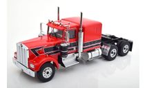 Kenworth W900, 1967 г. red/black, 1/18, масштабная модель, ROAD KINGS, scale18