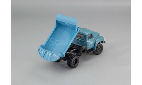 Автомобиль самосвал ММЗ-555, Телави, Грузия - 1980 г., масштабная модель, ЗИЛ, DiP Models, scale43
