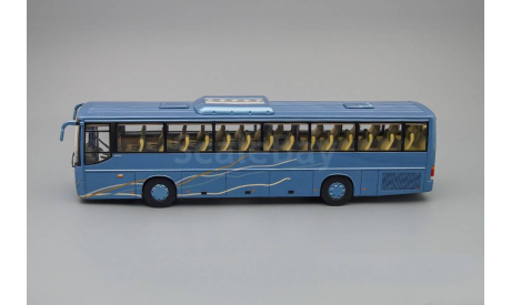 Туристический автобус VOLVO 8700 Bus, blue metallic, масштабная модель, Motorart, scale43