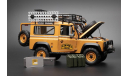 Land Rover Defender 90 ’Camel Trophy Borneo 1985’, масштабная модель, AlmostReal, scale18