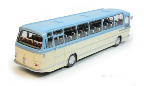 Mercedes-Benz O302 BUS, 1965 BLUE/CREAM, масштабная модель, Minichamps, scale43