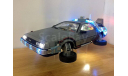 DeLorean DMC-12 ’Back to the Future’.  3 фильма 1 модель!, масштабная модель, Hot Wheels Elite, scale18