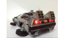 DeLorean DMC-12 ’Back to the Future’.  3 фильма 1 модель!, масштабная модель, Hot Wheels Elite, scale18