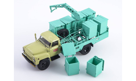 Контейнерный мусоровоз М-30 (53), масштабная модель, ГАЗ, Start Scale Models (SSM), scale43