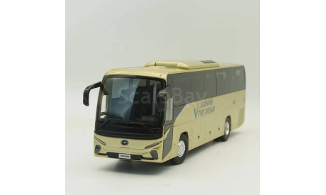 Модель автобуса Jinlong Higer Bus V12, масштабная модель, scale43