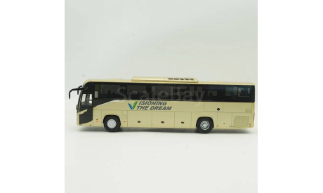 Модель автобуса Jinlong Higer Bus V12, масштабная модель, scale43