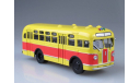 ЗИС-155 красно-жёлтый, масштабная модель, scale43, Автоистория (АИСТ)