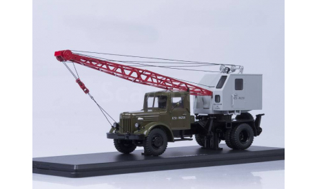 Автокран К-51 (МАЗ-200), зеленый/серый, масштабная модель, 1:43, 1/43, Start Scale Models (SSM)