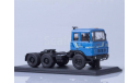 МАЗ-6422 седельный тягач (ранний, синий), масштабная модель, Start Scale Models (SSM), 1:43, 1/43