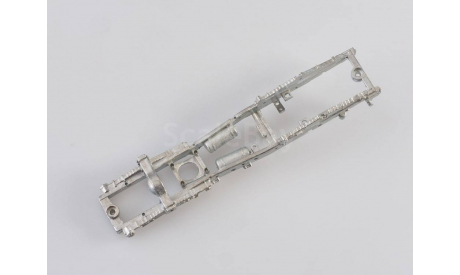 Сборная модель МАЗ-5551 самосвал, поздний, сборная модель автомобиля, 1:43, 1/43, Автомобиль в деталях (by SSM)