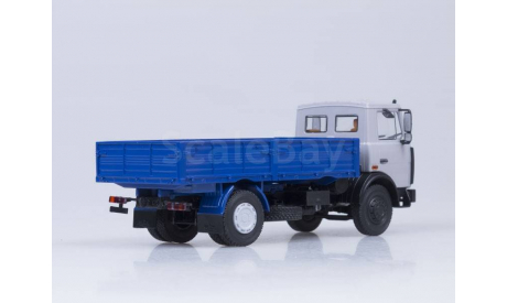 МАЗ-5337 бортовой (поздняя кабина), масштабная модель, 1:43, 1/43, Автоистория (АИСТ)