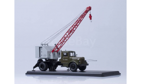 Автокран К-51 (МАЗ-200), зеленый/серый, масштабная модель, scale43, Start Scale Models (SSM)
