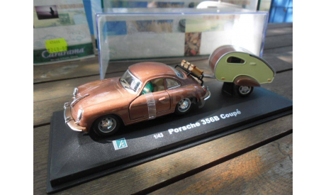 porsche_356_b_coupe_1_43_cararama, масштабная модель, 1:43, 1/43