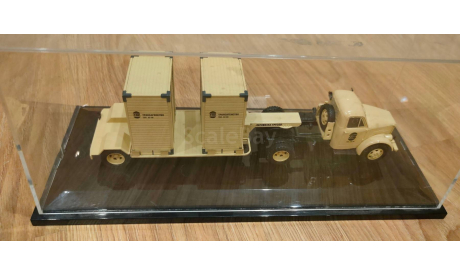Модель СССР Газ - 51 - контейнеровоз - дип, масштабная модель, DiP Models, scale43