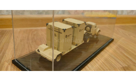 Модель СССР Газ - 51 - контейнеровоз - дип, масштабная модель, DiP Models, scale43
