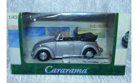 Volkswagen Beetle Cabriolet, масштабная модель, 1:43, 1/43, Cararama