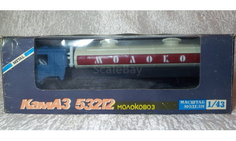 КамАЗ- 53212 молоковоз, масштабная модель, Элекон, 1:43, 1/43