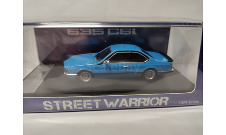 1:64 BMW 635 CSI E24, масштабная модель, STREET WARRIOR, scale64