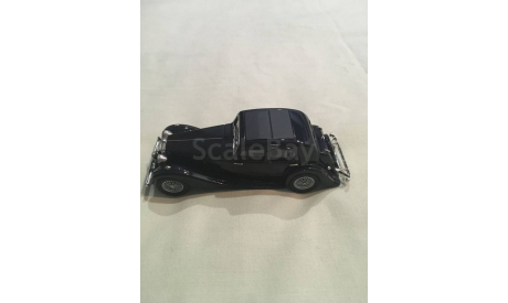 Lansdowne Models - MG SA 4-Door Saloon - Black 1939, масштабная модель, scale43