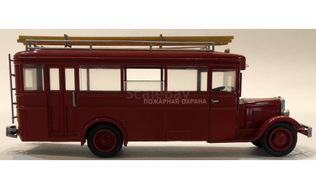 MiniClassic - ЗИС 8 Пожарная охрана, масштабная модель, scale43