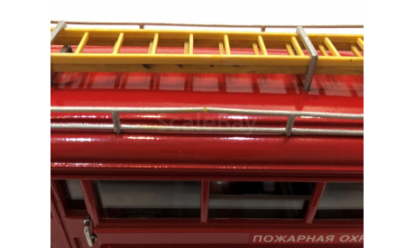 MiniClassic - ЗИС 8 Пожарная охрана, масштабная модель, scale43