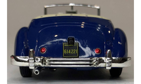 IXO - CORD 812 Convertible Phaeton (1937), blue, масштабная модель, IXO Museum (серия MUS), scale43