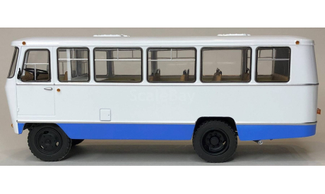 SSM - Кубань Г1А1-02 автобус, белый с голубым, масштабная модель, Start Scale Models (SSM), scale43