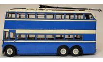 ULTRA models - ЯТБ - 3 Городской троллейбус 1938, голубой с бежевым, масштабная модель, scale43