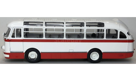 Classicbus - ЛАЗ 695Е, красно-белый, масштабная модель, scale43