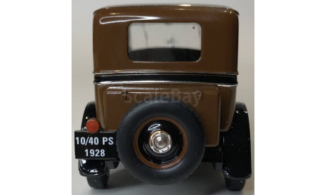 IXO - OPEL 10/40 Model 80 (1928), коричневый/черный, масштабная модель, IXO Museum (серия MUS), scale43