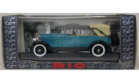 RIO - ISOTTA FRASCHINI - 1924 WITH RODOLFO VALENTINO, масштабная модель, 1:43, 1/43