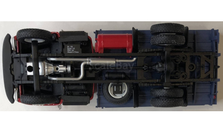 SSM - ЗИЛ 138 газобалонный, красный, масштабная модель, Start Scale Models (SSM), scale43