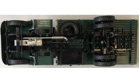 SSM - ЯАЗ 200 бортовой, темно-зеленый, масштабная модель, Start Scale Models (SSM), scale43
